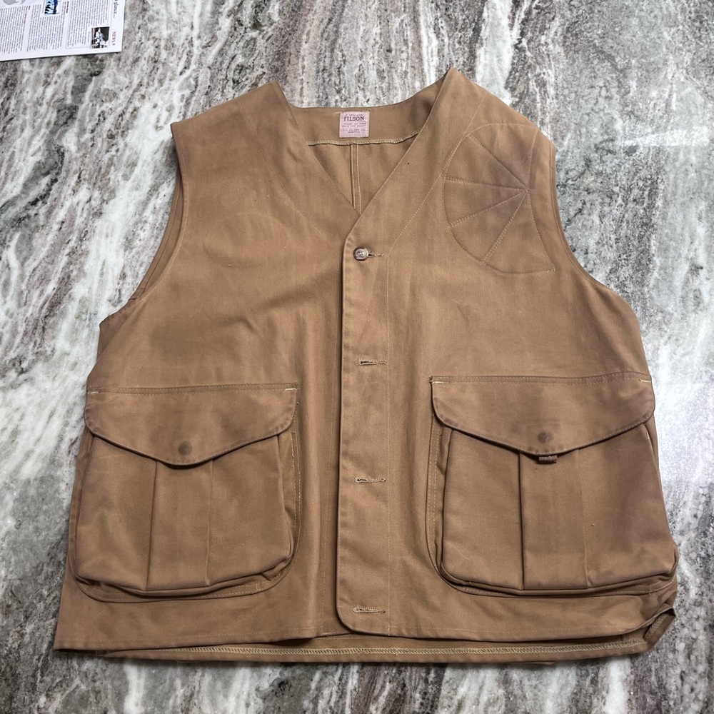 Filson men’s hunting vest